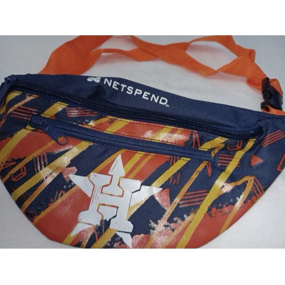 Houston Astros‎ - Logo Fanny Pack w/ adjustable strap - double pouch - new - SGA